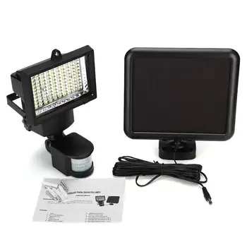 Solar Power Panel 100 LED PIR Motion Sensor Flood Light Outdoor Garden Yard Landscape LED Floodlight Security Emergency Wall Lam
Solar Power Panel 100 LED PIR Motion Sensor Flood Light Outdoor Garden Yard Landscape LED Floodlight Security Emergency Wall Lam