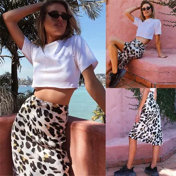 New Fashion High Waist Skirt women stylish leopard print pleated skirt elastic waist casual Midi mid calf skirts
New Fashion High Waist Skirt women stylish leopard print pleated skirt elastic waist casual Midi mid calf skirts
