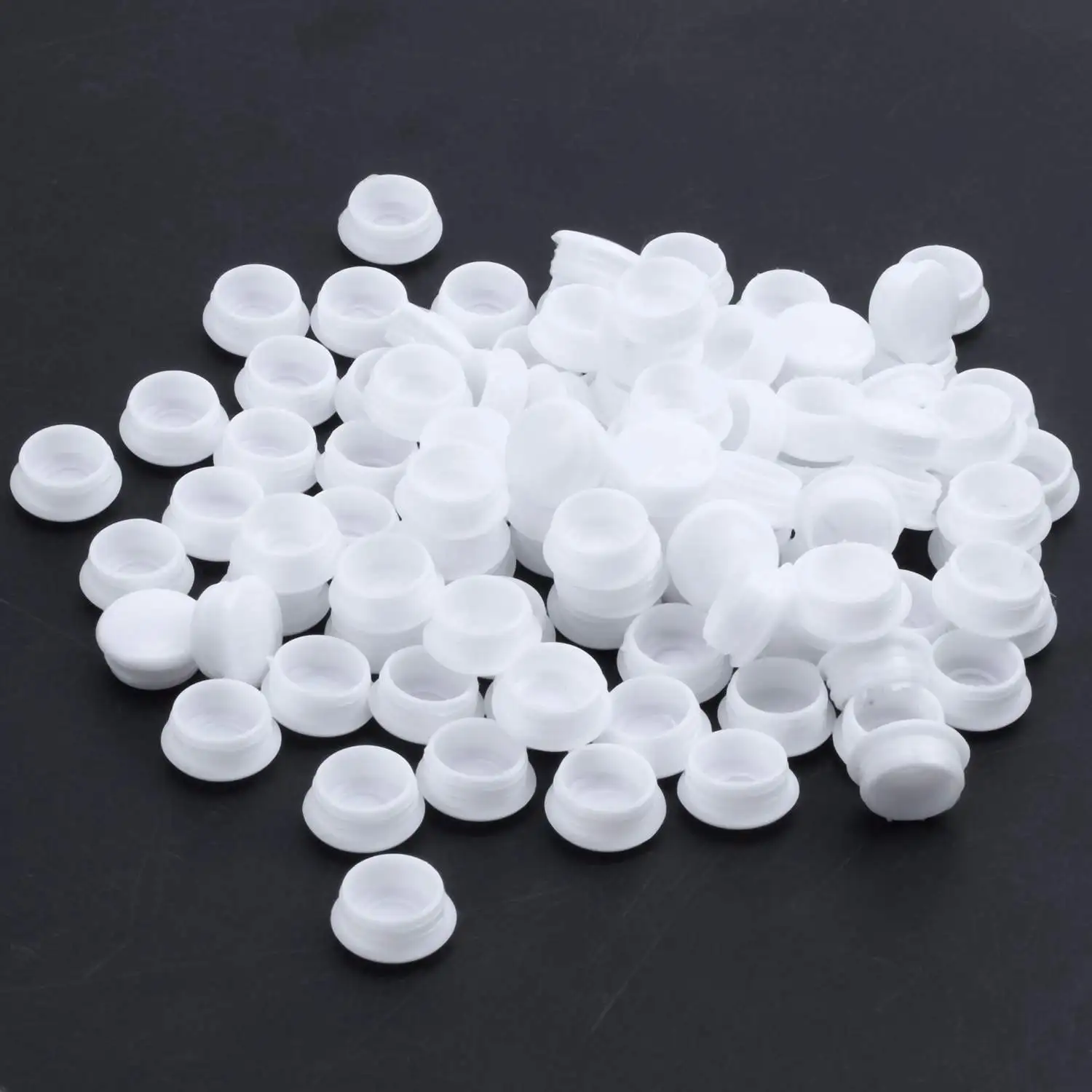ELEG-15mm Diameter Thread Screw Cap Plastic Design Blank Cover Hole Covers 100pcs
ELEG-15mm Diameter Thread Screw Cap Plastic Design Blank Cover Hole Covers 100pcs