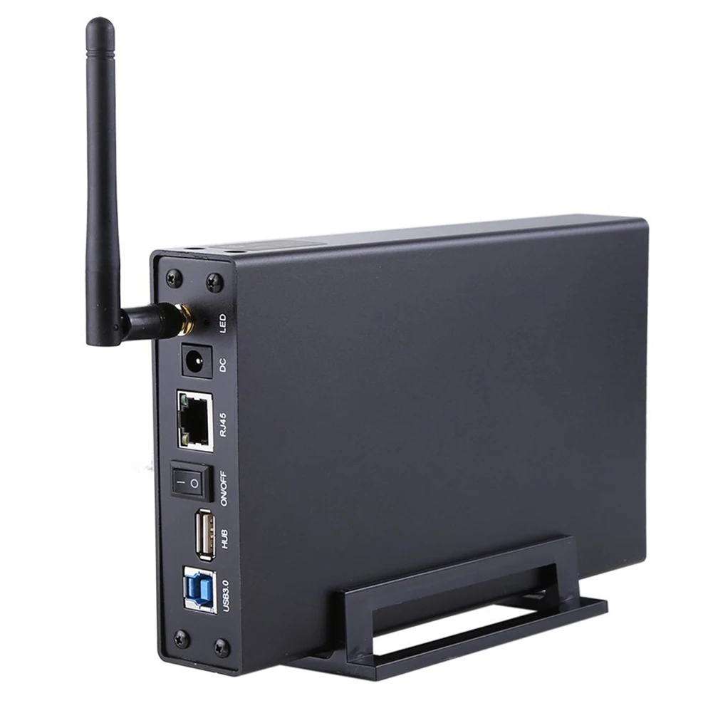 Blueendless BS-U35WF 300Mbps USB 3.0 Wi-Fi Streaming Server 3.5" External Hard Drive HDD Enclosure &File Server &AP & USB WiFi
Blueendless BS-U35WF 300Mbps USB 3.0 Wi-Fi Streaming Server 3.5" External Hard Drive HDD Enclosure &File Server &AP & USB WiFi