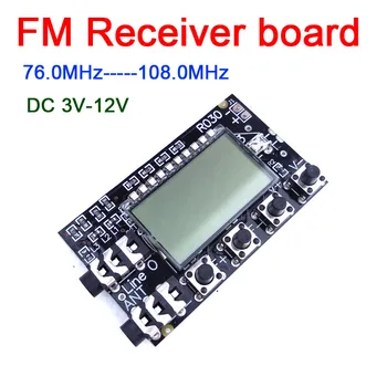 Digital LCD frequency 76MHz--108MHz FM radio module stereo FM receiver board Audio output + antenna dc 3v-12v
Digital LCD frequency 76MHz--108MHz FM radio module stereo FM receiver board Audio output + antenna dc 3v-12v