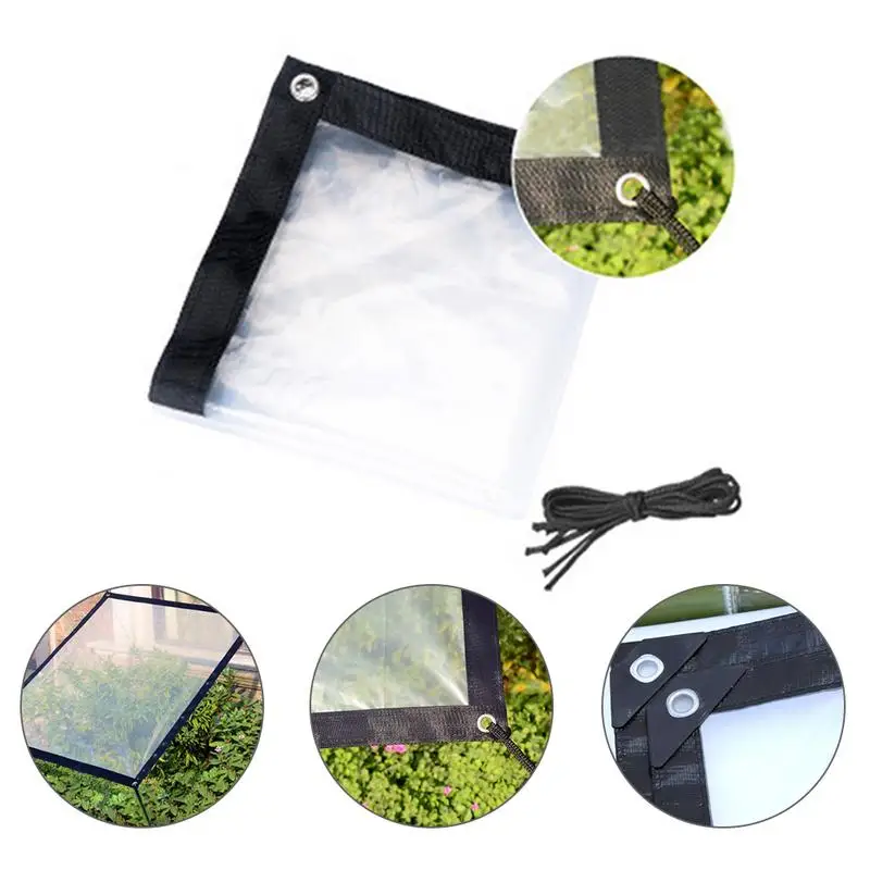 Transparent Tarpaulin Rainproof Shed Cloth Succulent Insulation Anti-freezing Plastic Film Bird-proof Windshield Gardening Tool
Transparent Tarpaulin Rainproof Shed Cloth Succulent Insulation Anti-freezing Plastic Film Bird-proof Windshield Gardening Tool