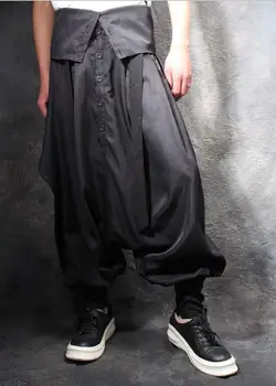 Harem pants male stylist personality culottes male big crotch pants Nepal big fork pants nightclub singers trousers !
Harem pants male stylist personality culottes male big crotch pants Nepal big fork pants nightclub singers trousers !