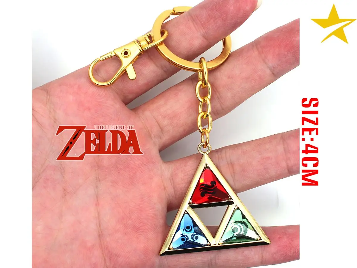 OHCOMICS The Legend of Zelda Triforce of the Gods Metal Keychain Keyring Costume Pendants Accessories Ornament Decor Key Ring
OHCOMICS The Legend of Zelda Triforce of the Gods Metal Keychain Keyring Costume Pendants Accessories Ornament Decor Key Ring