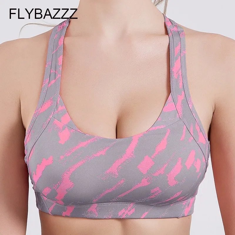 New Women Sexy Print Cross Design Sports Bra Push Up Shockproof Vest Top with Padding for Running Gym Fitness Jogging Yoga Shirt 
New Women Sexy Print Cross Design Sports Bra Push Up Shockproof Vest Top with Padding for Running Gym Fitness Jogging Yoga Shirt