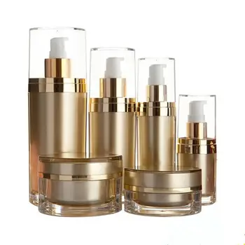 15/30/60/120ml Gold skin care bottle plastic acrylic cream lotion Pump Bottles 15g 30g 50g Cream jar cosmetics container new
15/30/60/120ml Gold skin care bottle plastic acrylic cream lotion Pump Bottles 15g 30g 50g Cream jar cosmetics container new