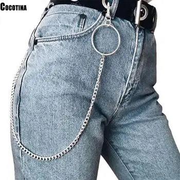 1Layer/2Layer/3Layer Rock Punk Hook Trousers Pant Waist Link Belt Chain Metal Wallet Silver Chain Fashion Mens Jewelry Gift
1Layer/2Layer/3Layer Rock Punk Hook Trousers Pant Waist Link Belt Chain Metal Wallet Silver Chain Fashion Mens Jewelry Gift