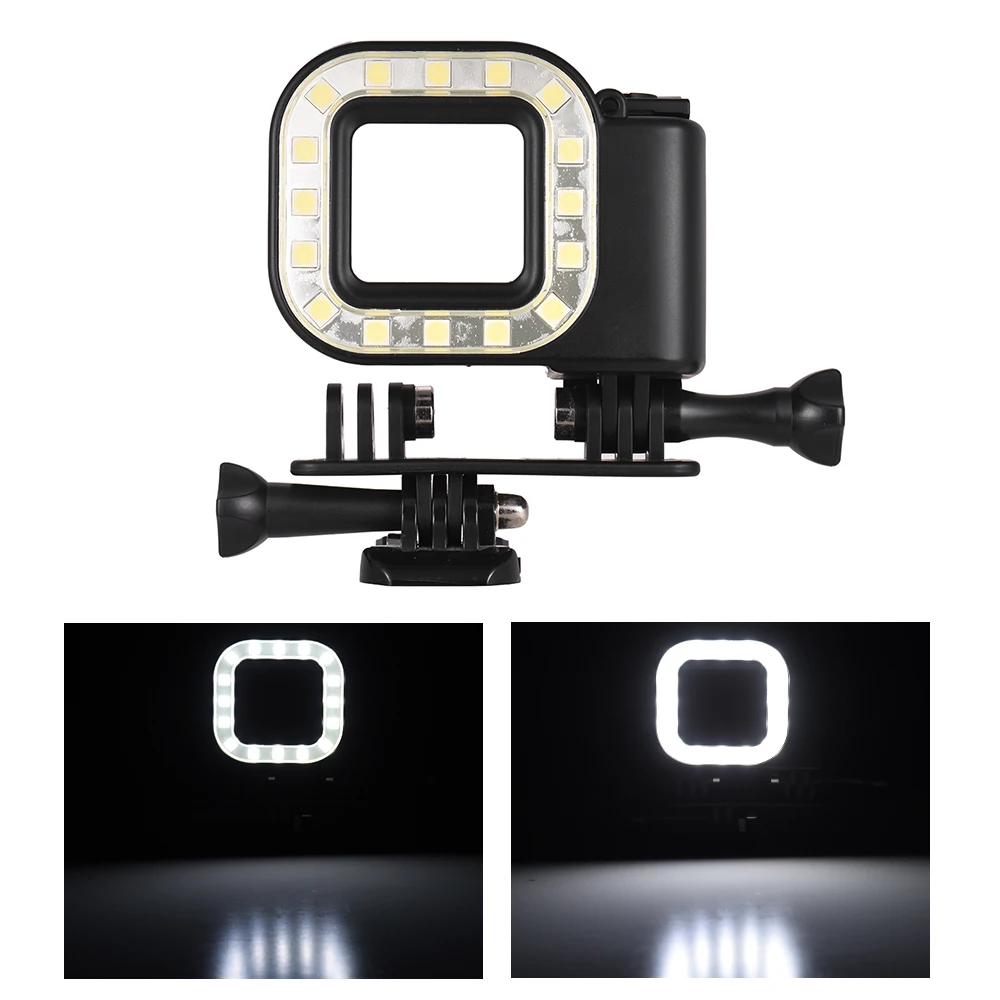 Action Camera LED Diving Light Fill-in Lamp Underwater 30m with Rechargeable Battery for GoPro Hero 7/6/5s/5/4s/4 Sports Cameras
Action Camera LED Diving Light Fill-in Lamp Underwater 30m with Rechargeable Battery for GoPro Hero 7/6/5s/5/4s/4 Sports Cameras