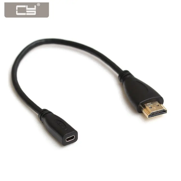 CYDZ 20cm Micro HDTV Socket Female to HDTV Male Cable Adapter for Tablet & Cell Phone
CYDZ 20cm Micro HDTV Socket Female to HDTV Male Cable Adapter for Tablet & Cell Phone