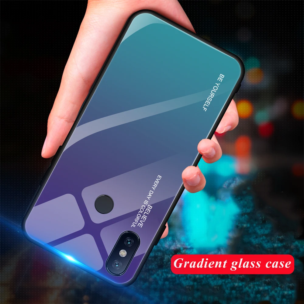 Aurora Gradient Tempered Glass Case For Xiaomi Redmi Note 7 5 6 Pro A2 Lite 6A 5Plus Mi 8Lite Max3 Mix3 6X 5X Pocophone F1 Case
Aurora Gradient Tempered Glass Case For Xiaomi Redmi Note 7 5 6 Pro A2 Lite 6A 5Plus Mi 8Lite Max3 Mix3 6X 5X Pocophone F1 Case