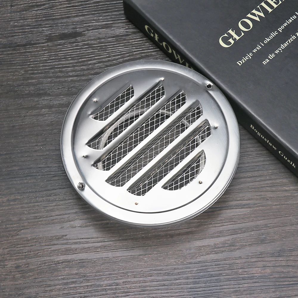 New Stainless Steel Wall Air Vent Ducting Ventilation Exhaust Grille Cover Outlet Vents Round Exhaust Grille with Flange 1Pc
New Stainless Steel Wall Air Vent Ducting Ventilation Exhaust Grille Cover Outlet Vents Round Exhaust Grille with Flange 1Pc