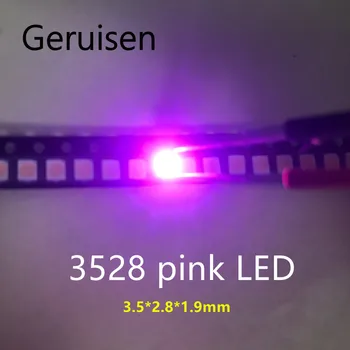 Wholesale Pink POWER TOP 1210 3528 SMD SMT PLCC-2 Ultra Bright LED New Free shipping 500pcs
Wholesale Pink POWER TOP 1210 3528 SMD SMT PLCC-2 Ultra Bright LED New Free shipping 500pcs