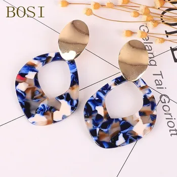 Acrylic Earrings Fashion For Women Boho Acetate Big Drop Dangle Earing Geometric Jewelry Multicolor metal Accessories jewellery
Acrylic Earrings Fashion For Women Boho Acetate Big Drop Dangle Earing Geometric Jewelry Multicolor metal Accessories jewellery