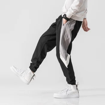 Autumn New Sweatpants Men Fashion Contrast Color Stitching Casual Elastic Waist Joggers Pants Streetwear Hip Hop Loose Trousers
Autumn New Sweatpants Men Fashion Contrast Color Stitching Casual Elastic Waist Joggers Pants Streetwear Hip Hop Loose Trousers
