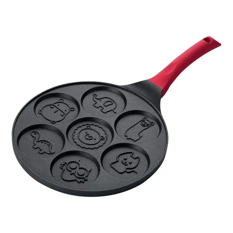 Smiley Face Pancake Pan Fun Enjoy Mini Pancake Omelette Pan with Double Layer Non Stick Coating Pancake Pan Breakfast Pot
Smiley Face Pancake Pan Fun Enjoy Mini Pancake Omelette Pan with Double Layer Non Stick Coating Pancake Pan Breakfast Pot