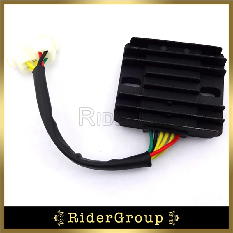 12V 6 Wires DC Voltage Regulator Rectifier For GY6 150cc 200cc 250cc Engine Scooter Moped ATV Quad 4 Wheeler Go Kart
12V 6 Wires DC Voltage Regulator Rectifier For GY6 150cc 200cc 250cc Engine Scooter Moped ATV Quad 4 Wheeler Go Kart
