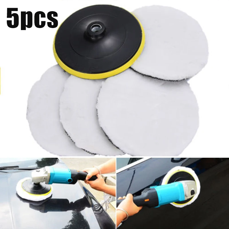 4* Buffing Wheels+1* Plush Wheel New 8500RPM 5/8" Thread Cotton Dome Polishing Mop Buffing Wheel Polish Pad
4* Buffing Wheels+1* Plush Wheel New 8500RPM 5/8" Thread Cotton Dome Polishing Mop Buffing Wheel Polish Pad