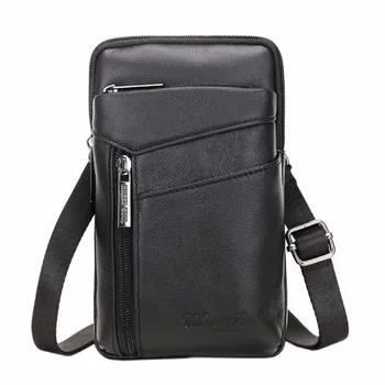 New Men Crossbody Waist Bag Pack Leather Cell/Mobile Phone Bag Belt Hook Fashion Male Small Cross Body Shoulder Bag
New Men Crossbody Waist Bag Pack Leather Cell/Mobile Phone Bag Belt Hook Fashion Male Small Cross Body Shoulder Bag