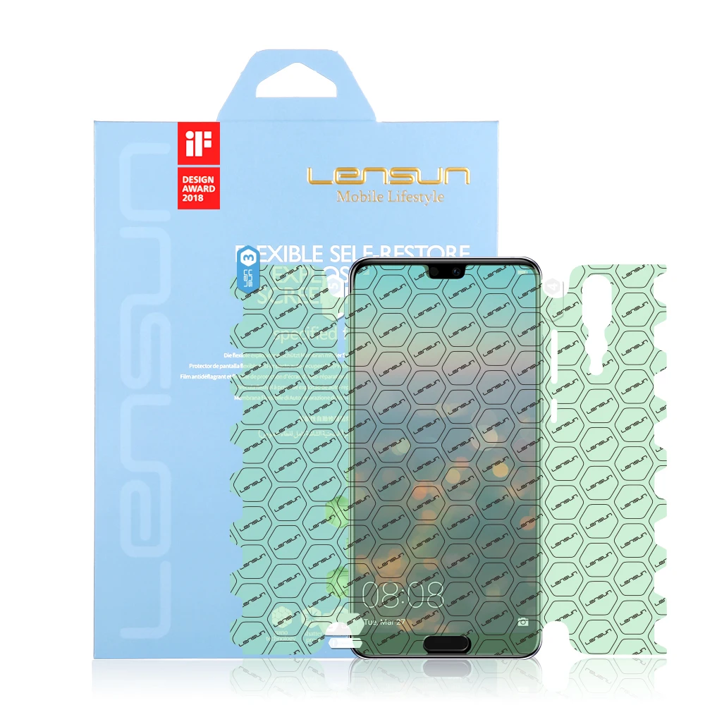 LENSUN Nano Flexible Self-Restore Full Cover Protective Film For Huawei P20 Pro Screen Protector
LENSUN Nano Flexible Self-Restore Full Cover Protective Film For Huawei P20 Pro Screen Protector