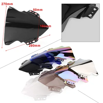 Ninja 250 SL 2015 Windshield Windscreen For KAWASAKI Ninja 250SL 2014 2015 2016 2017 Ninja RR Mono Motorcycle Windproof ABS
Ninja 250 SL 2015 Windshield Windscreen For KAWASAKI Ninja 250SL 2014 2015 2016 2017 Ninja RR Mono Motorcycle Windproof ABS