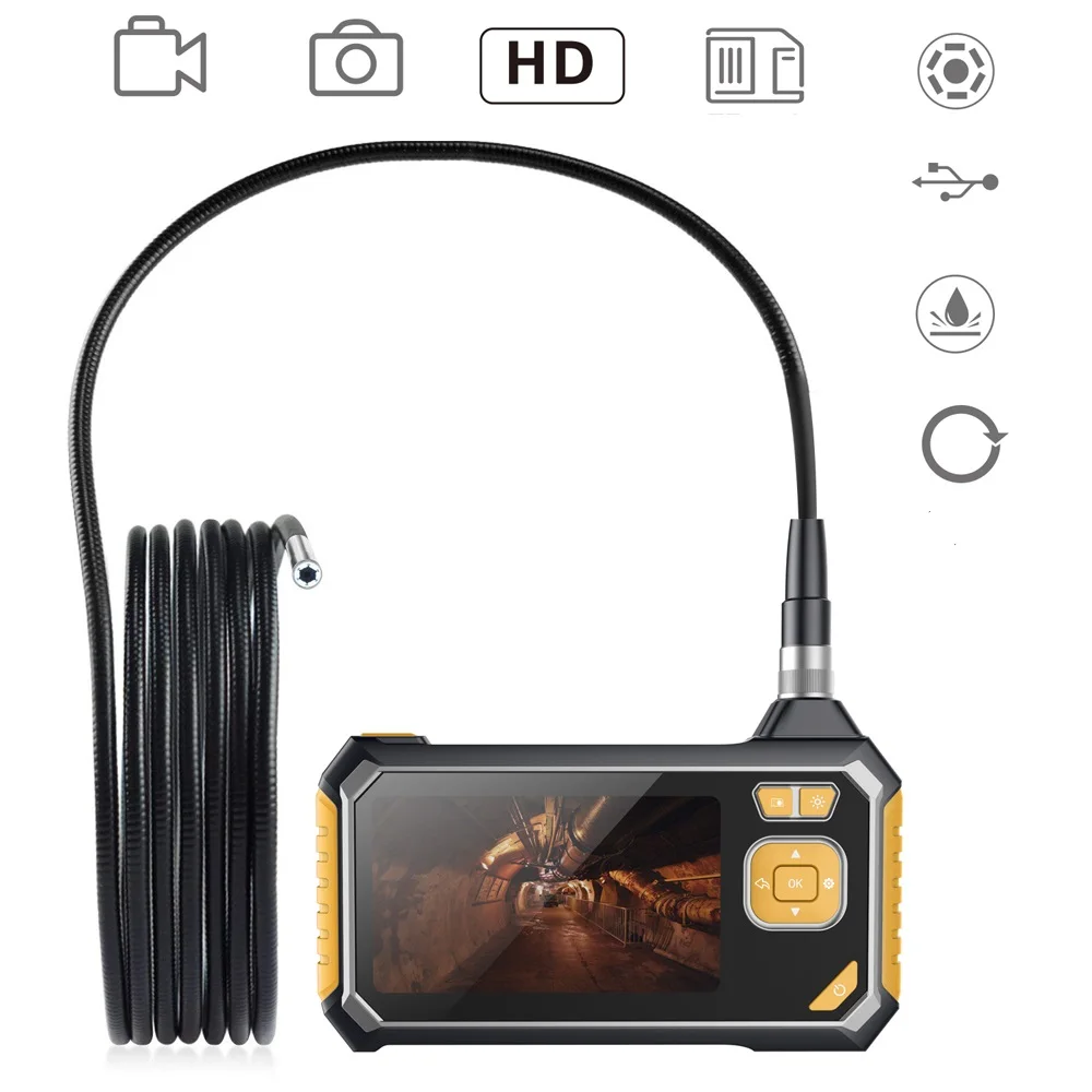 4.3 Inch HD1080P LCD Color Screen Handheld Borescope with 6 LEDs IP67 Waterproof Support 7 Languages 2600mAh Rechargeable
4.3 Inch HD1080P LCD Color Screen Handheld Borescope with 6 LEDs IP67 Waterproof Support 7 Languages 2600mAh Rechargeable