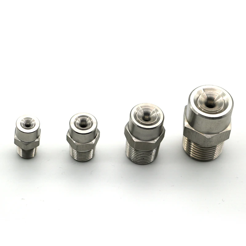 

( 10 pcs/lot ) 1/8" 1/4" 3/8" 1/2" 3/4" 1" BSPT 304 stainless steel wide angle water jet nozzle full cone spray nozzle