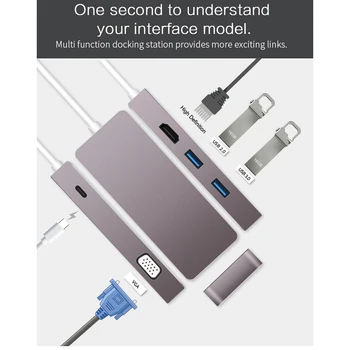 Arealer usb hub 5-in-1 Multifunctional USB 3.0 Type C Hub with Power Delivery USB 2.0/3.0 4K*2K High Definition Output&VGA Port
Arealer usb hub 5-in-1 Multifunctional USB 3.0 Type C Hub with Power Delivery USB 2.0/3.0 4K*2K High Definition Output&VGA Port