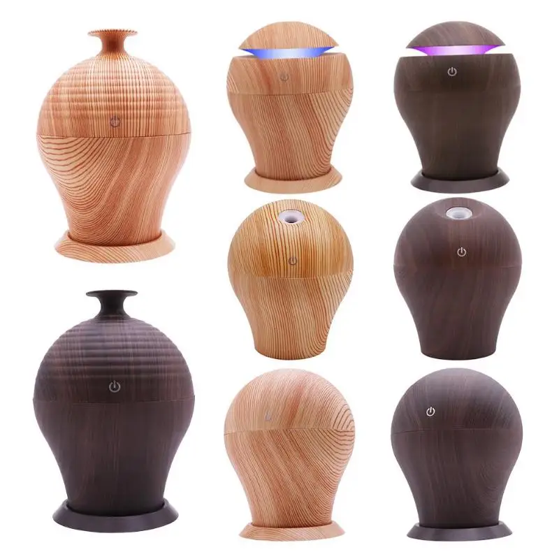 7 Color Night Light 250ml Ultrasonic LED Mini Wood Grain Aroma Essential Oil Diffuser Aromatherapy Air Humidifier High Quality
7 Color Night Light 250ml Ultrasonic LED Mini Wood Grain Aroma Essential Oil Diffuser Aromatherapy Air Humidifier High Quality