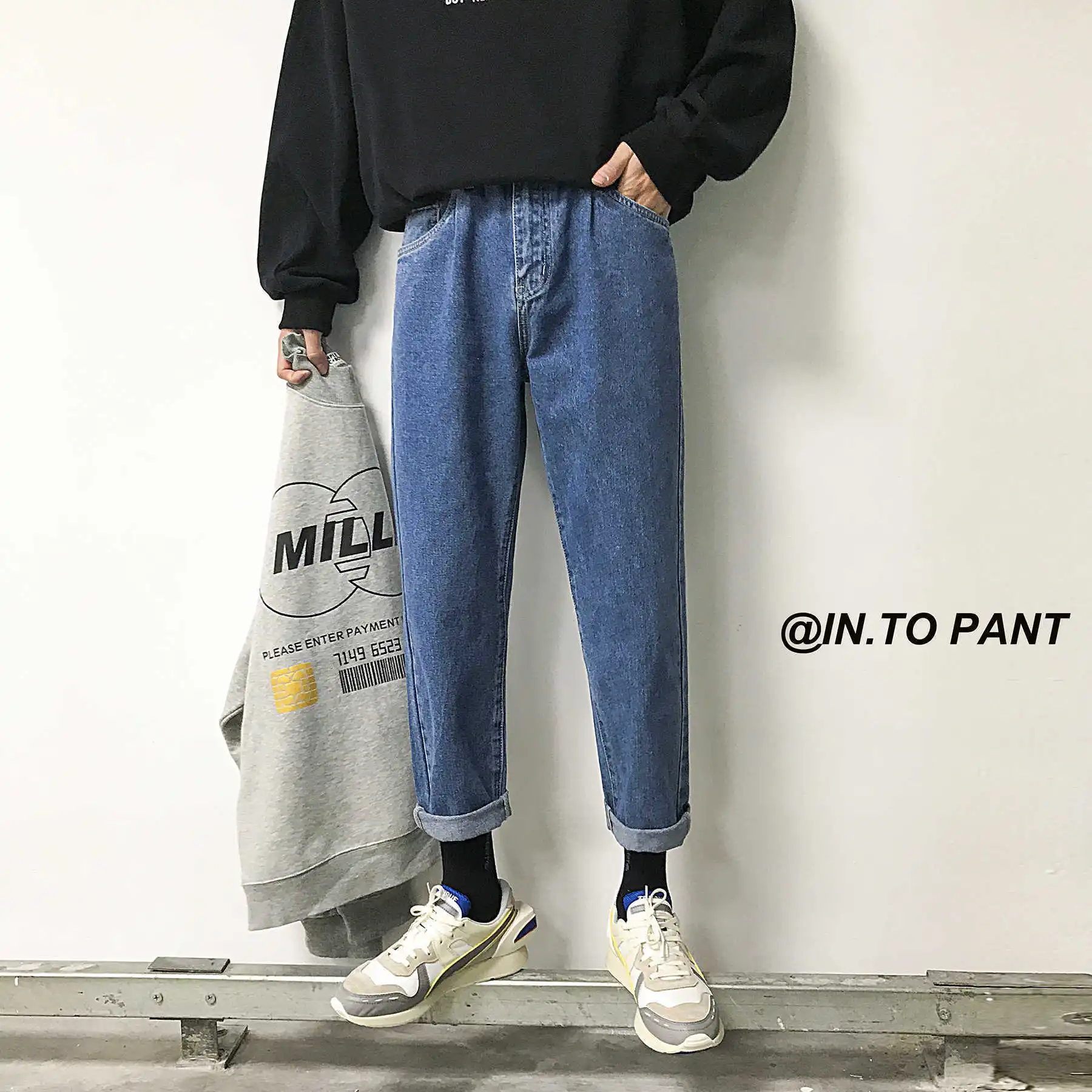 2019 Spring Mens Fashion baggy homme biker Jeans Men Straight Mens Casual Denim Jeans Male Trouser Pant Loose Solid Jeans
2019 Spring Mens Fashion baggy homme biker Jeans Men Straight Mens Casual Denim Jeans Male Trouser Pant Loose Solid Jeans