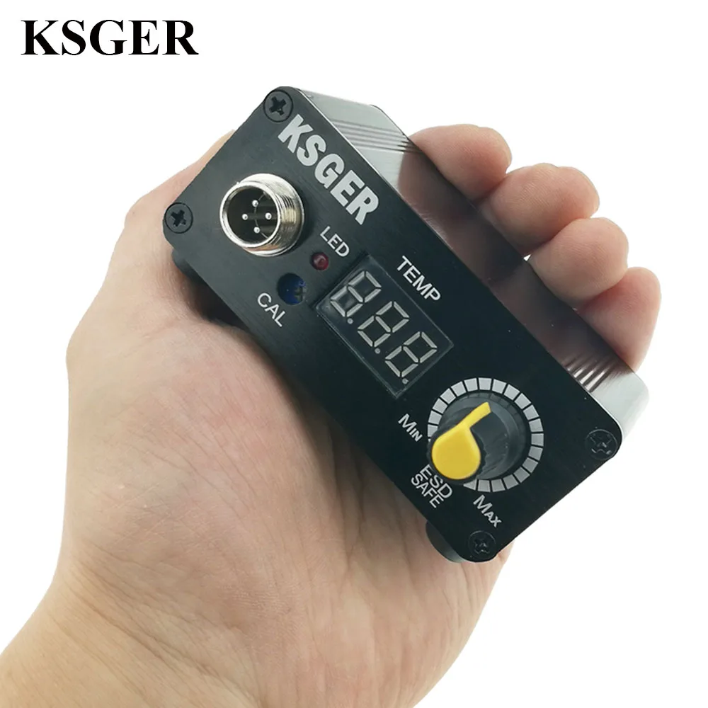 KSGER T12 Mini STC Soldering Station Digital DIY Kits Electric Tools Temperature Controller Stings Welding Tips T12-K 24V 3A
KSGER T12 Mini STC Soldering Station Digital DIY Kits Electric Tools Temperature Controller Stings Welding Tips T12-K 24V 3A