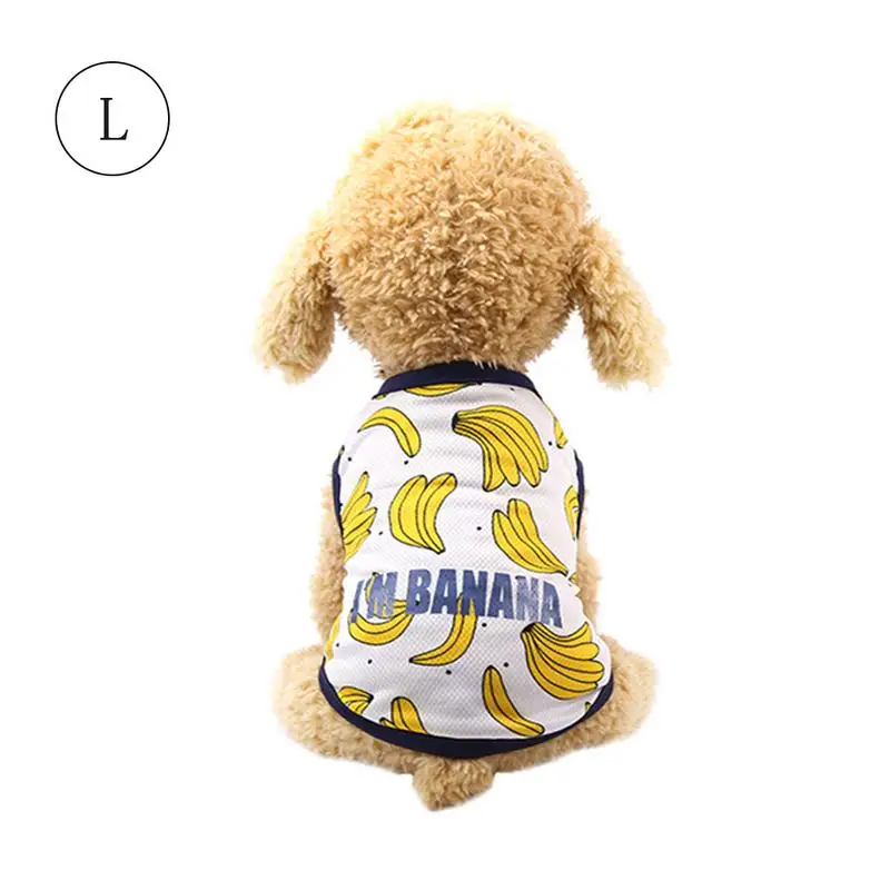Pet Summer Skirt Vest Pet Banana Pattern Skirt Dress Cute Fruit Design New Vest Summer Pet Dog Clothes For Small Dogs Puppy
Pet Summer Skirt Vest Pet Banana Pattern Skirt Dress Cute Fruit Design New Vest Summer Pet Dog Clothes For Small Dogs Puppy