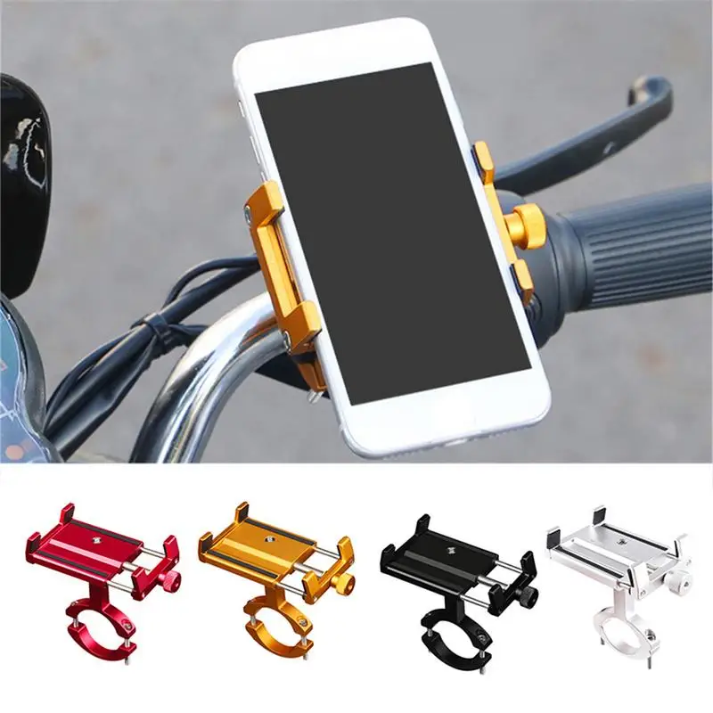 LACYIE Universal Mobile Phone Holder Metal Bike Motorcycle Handlebar Bracket Phone Support For IPhone Samsung GPS
LACYIE Universal Mobile Phone Holder Metal Bike Motorcycle Handlebar Bracket Phone Support For IPhone Samsung GPS