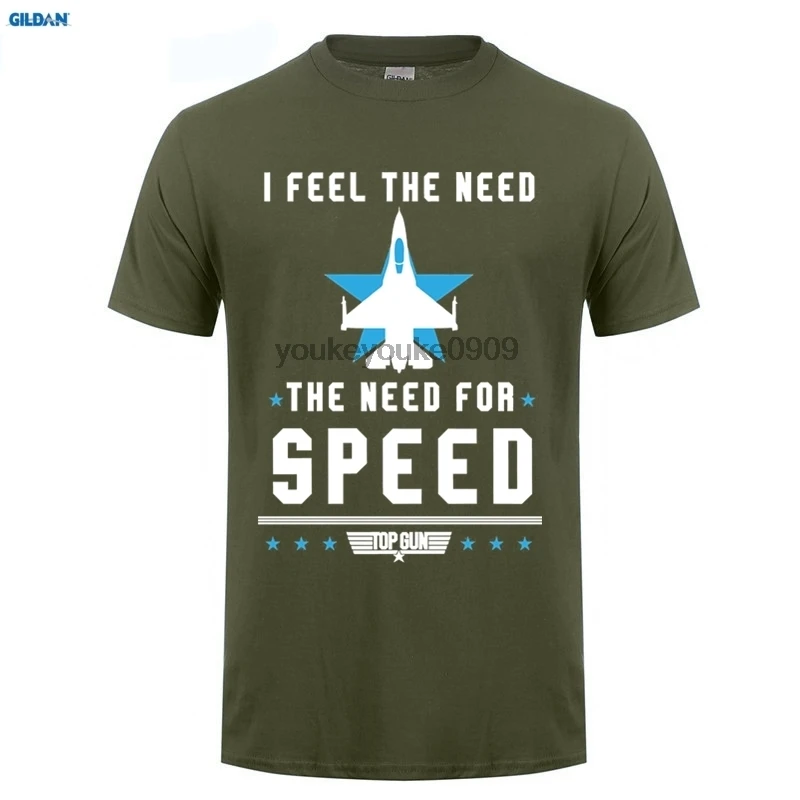 GILDAN men fashion brand t shirt Top Gun T-Shirt Feel the Need for Speed T-Shirt Inspired Design Top Print T Shirt Man Short
GILDAN men fashion brand t shirt Top Gun T-Shirt Feel the Need for Speed T-Shirt Inspired Design Top Print T Shirt Man Short