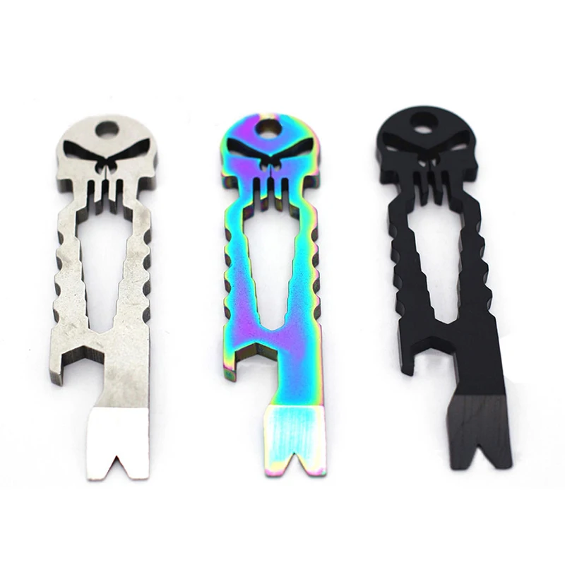 Skull Beer Bottle Opener Prybar Pry bar Crowbar camp wrench outdoor multi pocket tool pendant multifunction gadget multipurpose
Skull Beer Bottle Opener Prybar Pry bar Crowbar camp wrench outdoor multi pocket tool pendant multifunction gadget multipurpose