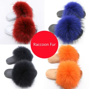 Real Raccoon Fur Fashion Style Furry Slides Soft Warm Big Fluffy Fur Shoes Casual Beach Sandals Fluffy Plush Shoes
Real Raccoon Fur Fashion Style Furry Slides Soft Warm Big Fluffy Fur Shoes Casual Beach Sandals Fluffy Plush Shoes