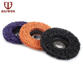 3Pcs 4.5" Poly Strip Disc For Removing Paint Rust Abrasive Disc Angle Grinder 115mmx22mm
3Pcs 4.5" Poly Strip Disc For Removing Paint Rust Abrasive Disc Angle Grinder 115mmx22mm