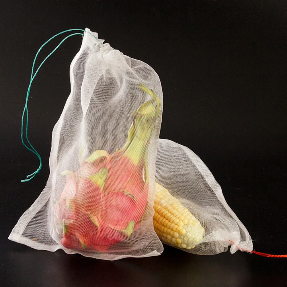 100Pcs Garden Plant Vegetable Fruit Protection Bag Sac white Anti Bird Nylon Mesh Drawstring tool Set Fly Colander Pest Control
100Pcs Garden Plant Vegetable Fruit Protection Bag Sac white Anti Bird Nylon Mesh Drawstring tool Set Fly Colander Pest Control