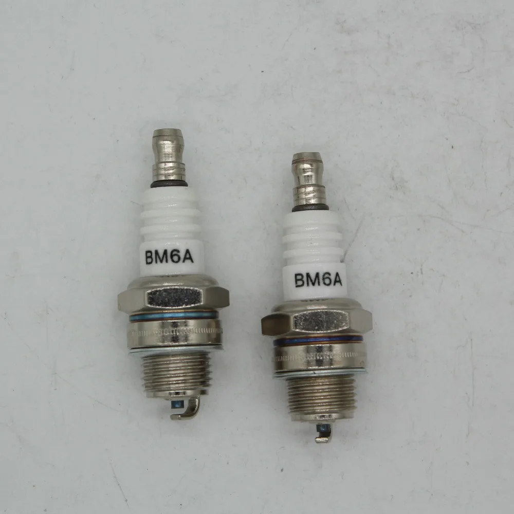 2 Piece Motorcycle Parts Engine Standard Spark Plug BM6A for Chinasaw Lawn Mower Strimmer
2 Piece Motorcycle Parts Engine Standard Spark Plug BM6A for Chinasaw Lawn Mower Strimmer