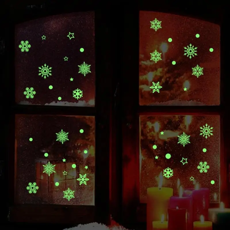 3D DIY Snowflake Glow In The Dark Wall Stickers Luminous Fluorescent Stickers For Window Room Bedroom Home Decor
3D DIY Snowflake Glow In The Dark Wall Stickers Luminous Fluorescent Stickers For Window Room Bedroom Home Decor