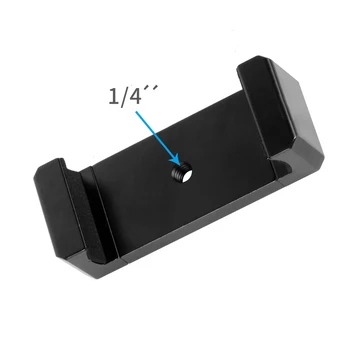 Universal Monopod Holder Clip with 1/4 inch Screw Head Connection for Mobile Phone Bracket Camera Tripod Mount Holder Stand
Universal Monopod Holder Clip with 1/4 inch Screw Head Connection for Mobile Phone Bracket Camera Tripod Mount Holder Stand