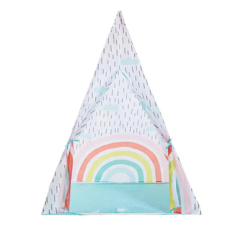 Portable Kids Tent House Play Toys Colorful Children Triangle Playhouse Teepee Game Boys Girls Indoor Outdoor Cloth Tent House
Portable Kids Tent House Play Toys Colorful Children Triangle Playhouse Teepee Game Boys Girls Indoor Outdoor Cloth Tent House
