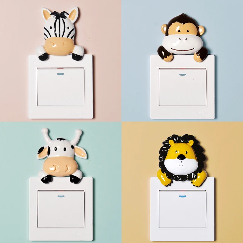 Resin Light Switch Stickers Wall Decor Hanging Decorative Switch Accessories For Kids Animal Figurine Switch Cover Home Decor
Resin Light Switch Stickers Wall Decor Hanging Decorative Switch Accessories For Kids Animal Figurine Switch Cover Home Decor