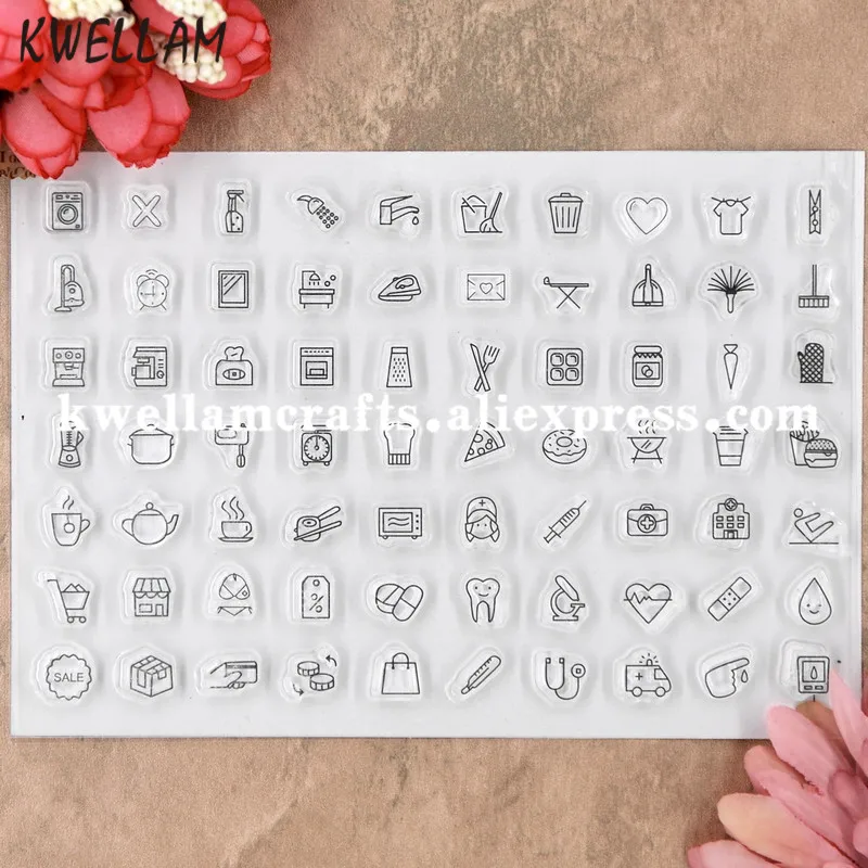 Daily life pattern A Scrapbook DIY photo cards rubber stamp clear stamp transparent stamp 11x16cm KW8053122
Daily life pattern A Scrapbook DIY photo cards rubber stamp clear stamp transparent stamp 11x16cm KW8053122