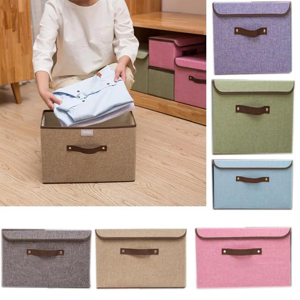 Household Oxford Cloth Storage Box Dust Proof 38x25x25 cm / 15x9.8x9.8 inch Home Folding Locker
Household Oxford Cloth Storage Box Dust Proof 38x25x25 cm / 15x9.8x9.8 inch Home Folding Locker