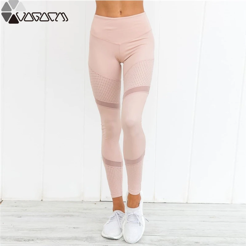 Athletic Women Yoga Gym Leggings High Waist Mesh Hollow Out Pink Solid Flex Femme Fitness Jogging Mujer Push Up Workout Pants
Athletic Women Yoga Gym Leggings High Waist Mesh Hollow Out Pink Solid Flex Femme Fitness Jogging Mujer Push Up Workout Pants