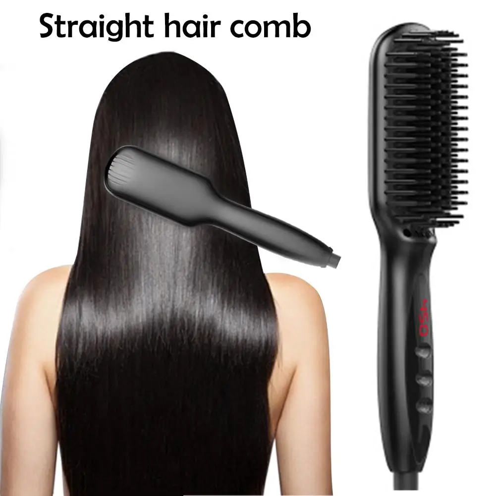 Iron Hair Straightener Electric Hair Comb Fast Heating Ceramic Technology Automatic Temperature Locking Anti-scald Comb
Iron Hair Straightener Electric Hair Comb Fast Heating Ceramic Technology Automatic Temperature Locking Anti-scald Comb