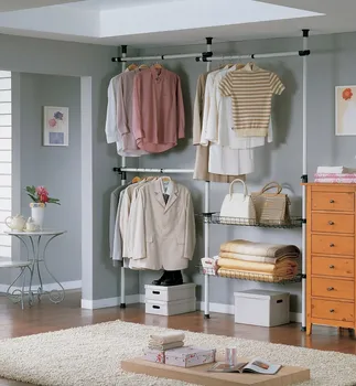 SoBuy FRG34, Telescopic Wardrobe Organiser, Hanging Rail, Clothes Rack, Storage Shelving
SoBuy FRG34, Telescopic Wardrobe Organiser, Hanging Rail, Clothes Rack, Storage Shelving