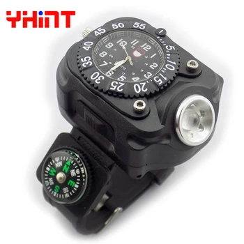 flashlight wrist light Super Bright Q5 Led Watch Torch with Compass Outdoor Sports Mens Fashion Waterproof Rechargeable
flashlight wrist light Super Bright Q5 Led Watch Torch with Compass Outdoor Sports Mens Fashion Waterproof Rechargeable