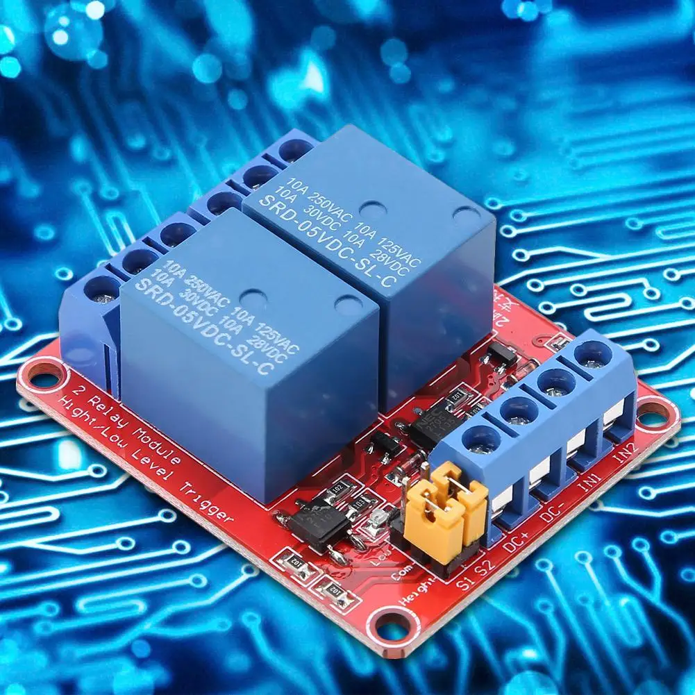 2 Channel DC Or AC 5V 12V 24V Relay Module with Optocoupler Isolation High and Low Level Trigger And Latching Brand New
2 Channel DC Or AC 5V 12V 24V Relay Module with Optocoupler Isolation High and Low Level Trigger And Latching Brand New