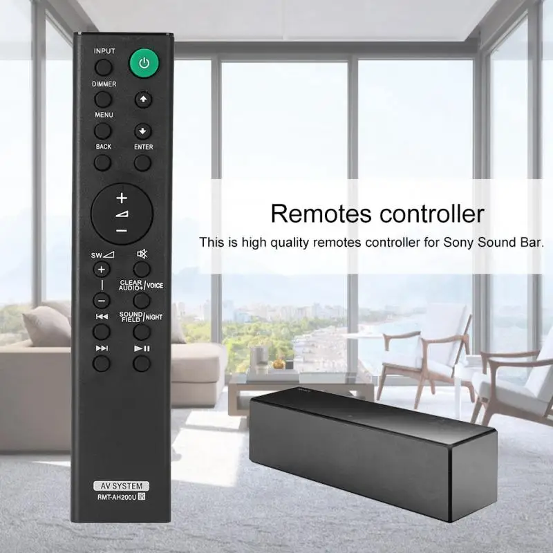 Sound Bar Remote Control Replacement Speaker Remote Control For Sound Bar HT-CT390 HT-RT3 SA-CT390 SA-WCT390 Hot Sale
Sound Bar Remote Control Replacement Speaker Remote Control For Sound Bar HT-CT390 HT-RT3 SA-CT390 SA-WCT390 Hot Sale